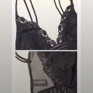 COPY - La Perla Black Lace Camisole Top